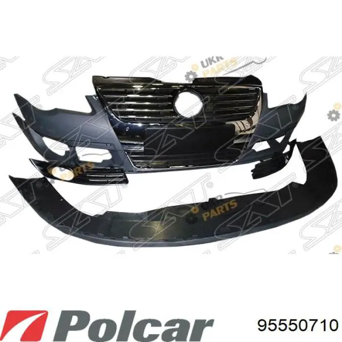95550710 Polcar Бампер передний в сборе