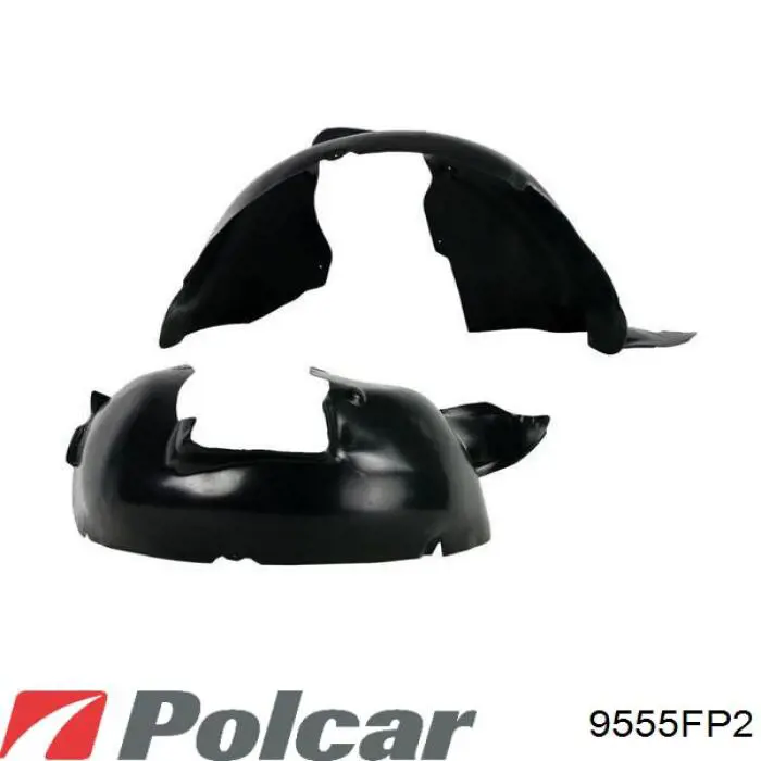 Подкрылок крыла переднего правый задний Polcar 9555FP2