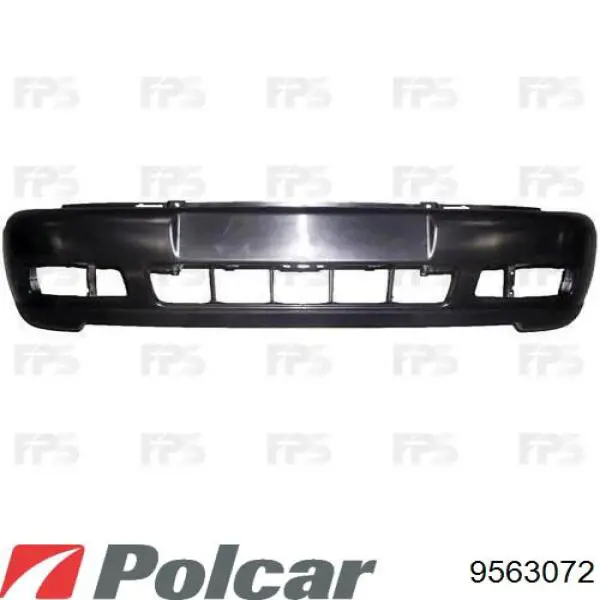 Передний бампер 9563072 Polcar