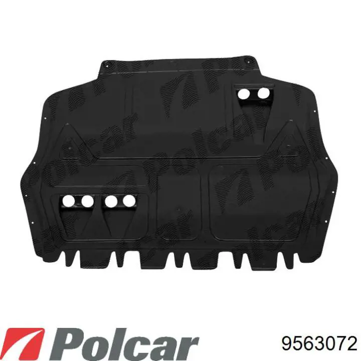 Pára-choque dianteiro Polcar 9563072