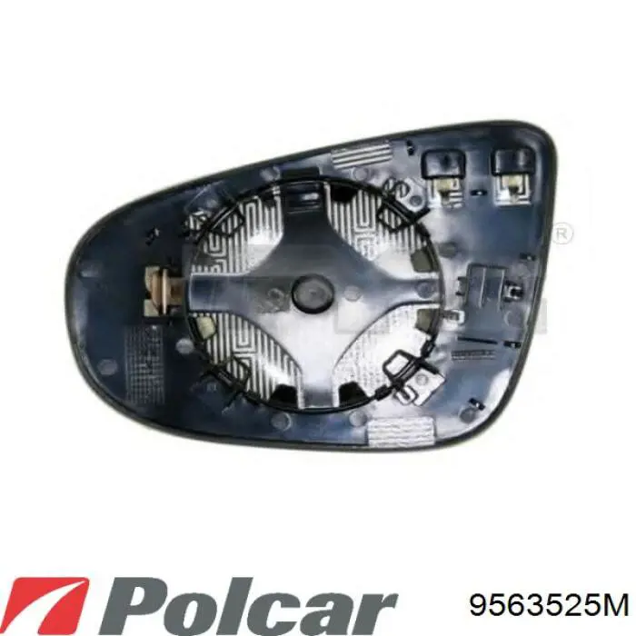 9563525M Polcar накладка (крышка зеркала заднего вида правая)