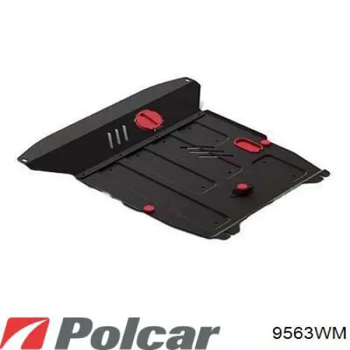 Обшивка капота Polcar 9563WM цена, от 30.16 USD