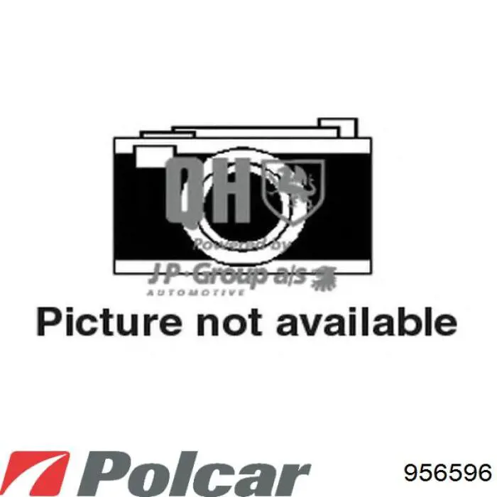 956596 Polcar Бампер задний, центральная часть