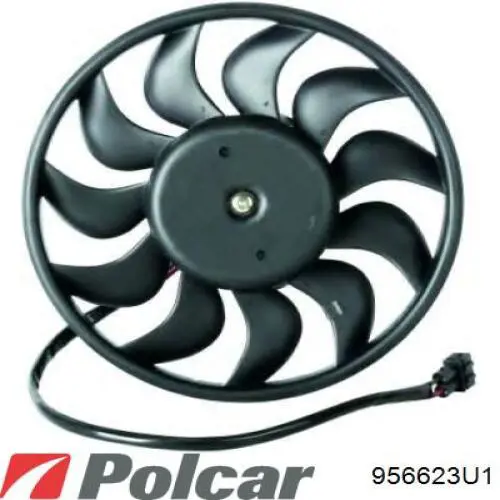 Вентилятор (крыльчатка) радиатора охлаждения Polcar 956623U1