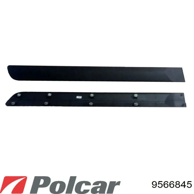 Ремонтная часть арки крыла заднего правого Polcar 9566845 цена, от 19.40 USD