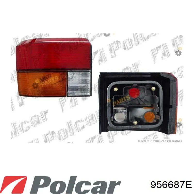 956687-E Polcar фонарь задний левый