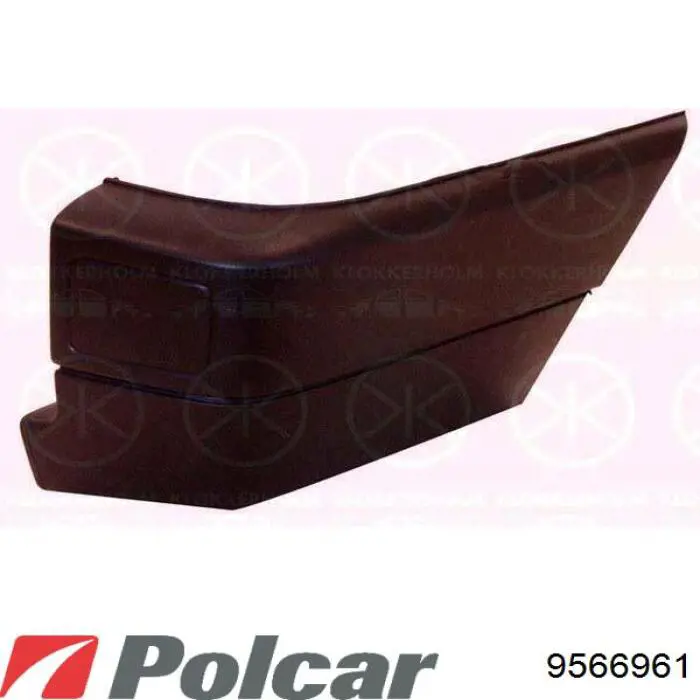 Купить 956696 Polcar Бампер задний, центральная часть