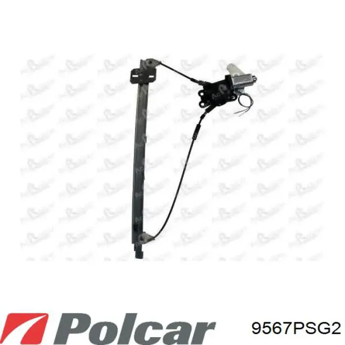 Стеклоподъемник передней правой двери Polcar 9567PSG2 цена, от 17.97 USD