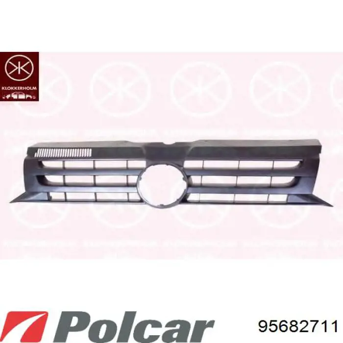 Заглушка ПТФ бампера переднего левая Polcar 95682711 цена, от 8.54 USD
