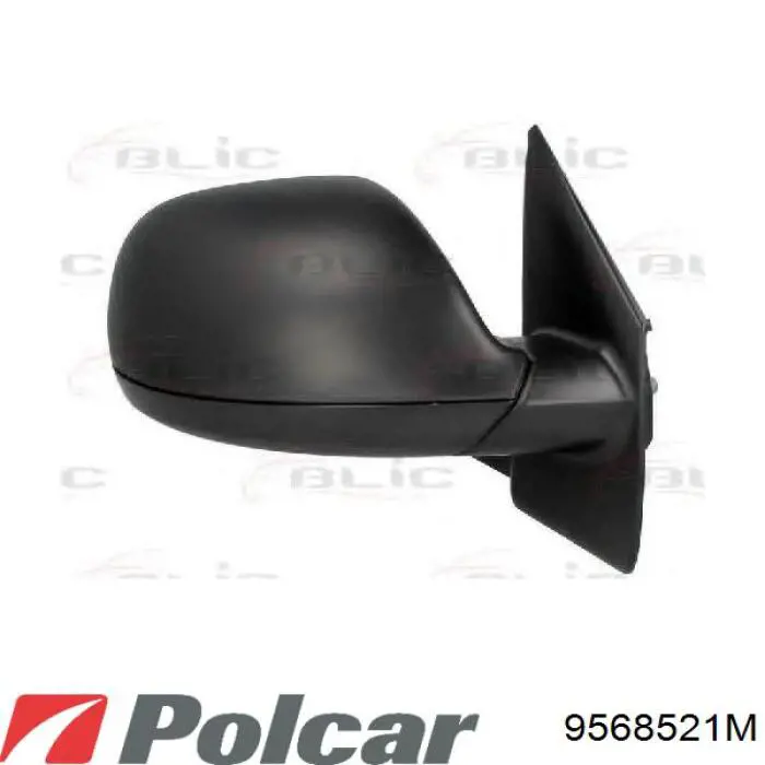 Правое зеркало 9568521M Polcar