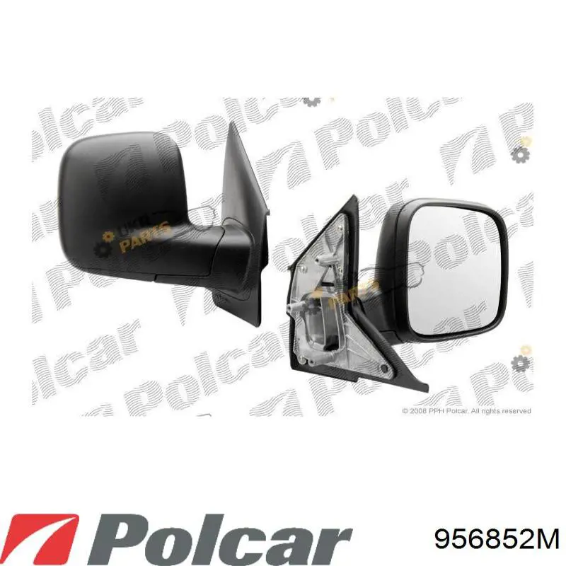 Зеркало заднего вида правое Polcar 956852M