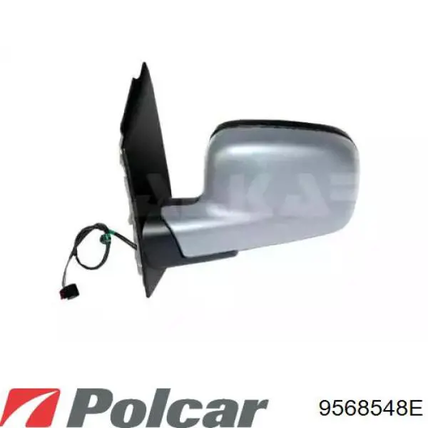 Купить 9568548E Polcar Стекло зеркала заднего вида, левого
