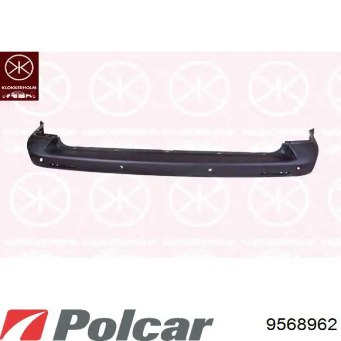 Задний бампер PVG04198BA Signeda