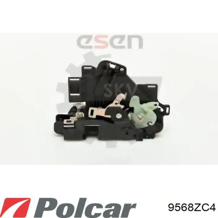 9568ZC4 Polcar Замок двери задней правой
