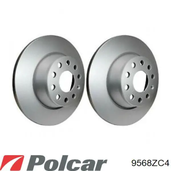 Замок двери задней правой 9568ZC4 Polcar