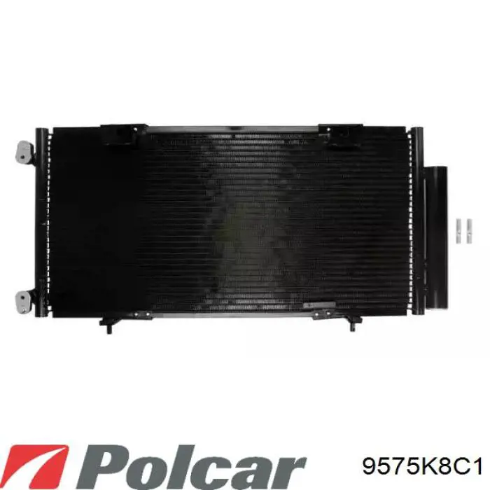 Радиатор кондиционера 9575K8C1 Polcar