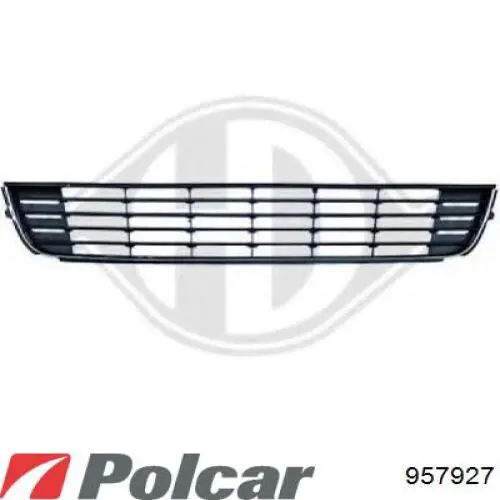 Купить 957927 Polcar Решетка переднего бампера, центральная
