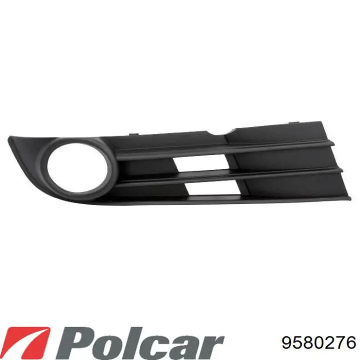 958027-6 Polcar заглушка (решетка противотуманных фар бампера переднего правая)