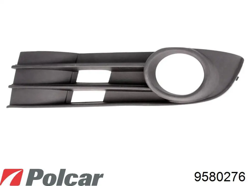 Купить 9580276 Polcar Заглушка (решетка) противотуманных фар бампера переднего правая