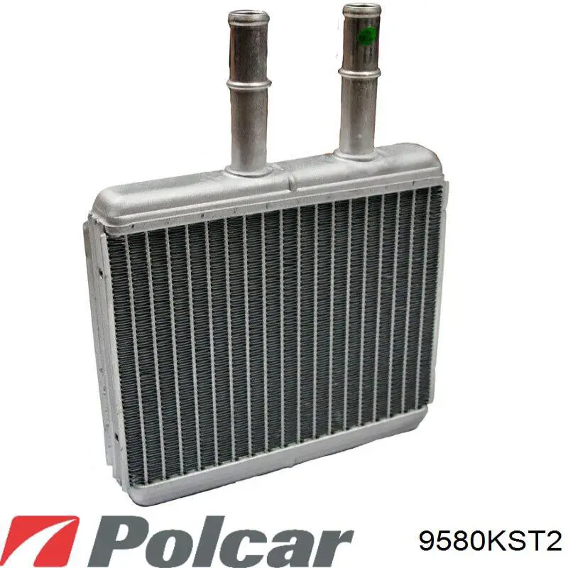 9580KST2 Polcar Электровентилятор охлаждения в сборе (мотор+крыльчатка), правый
