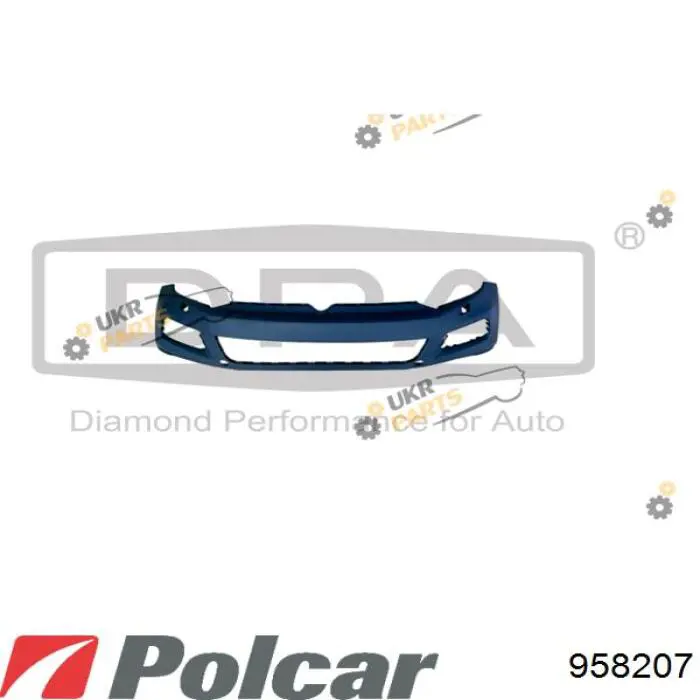 Бампер передний POLCAR 958207