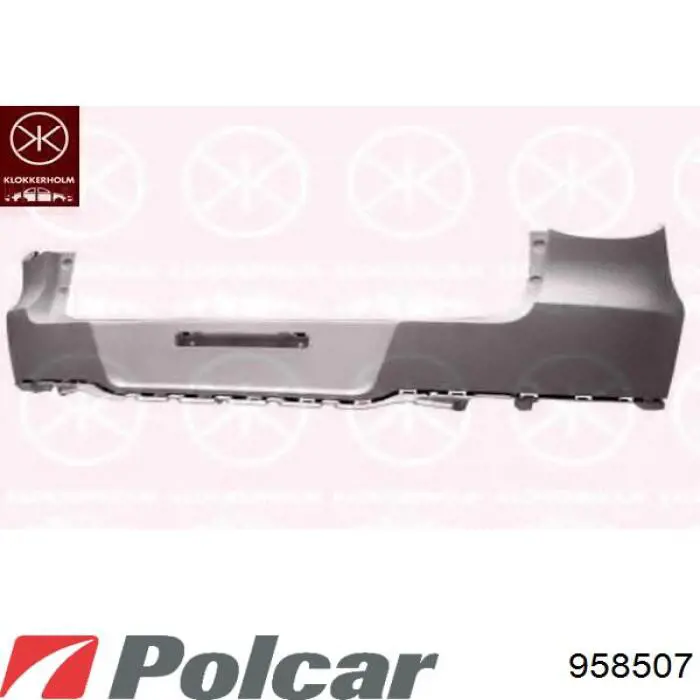 958507 Polcar передний бампер