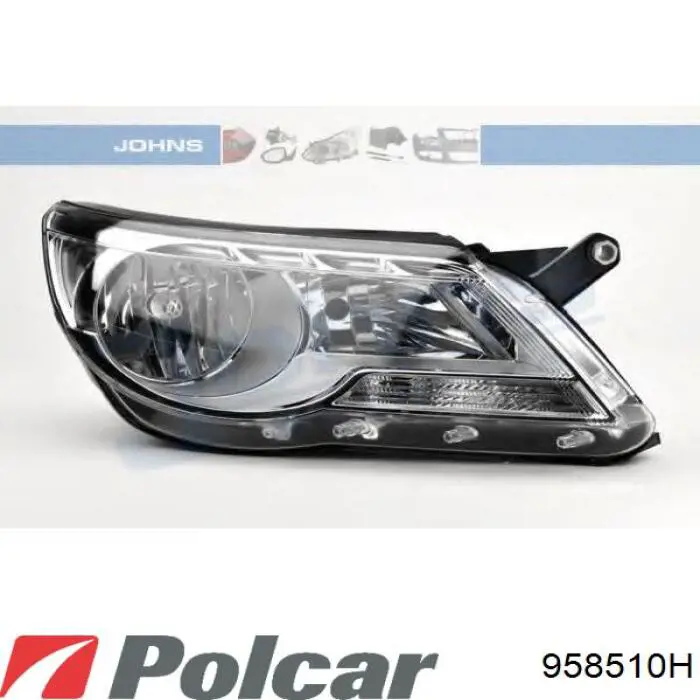 958510-H Polcar фара правая