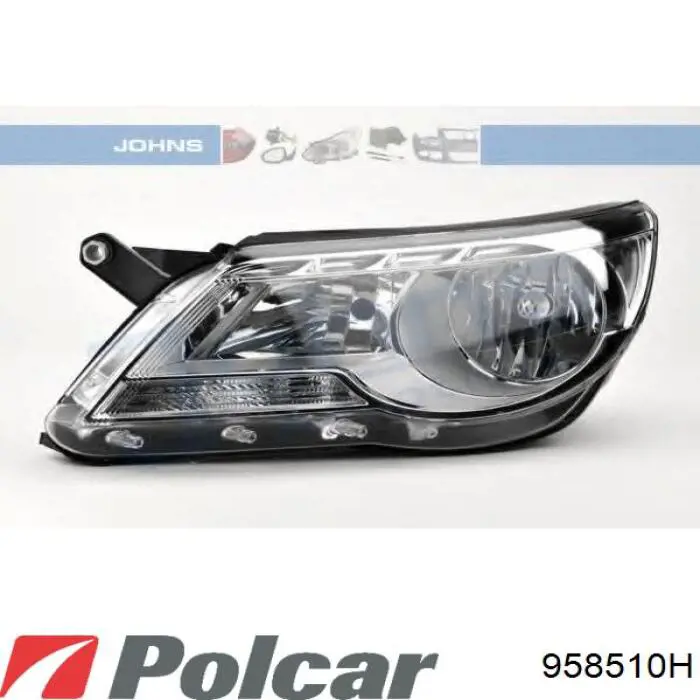 Правая фара 958510E Polcar