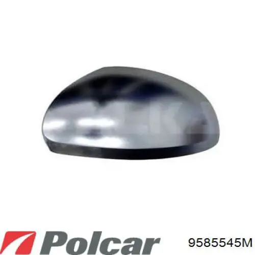 Стекло левого зеркала заднего вида 9585545M Polcar