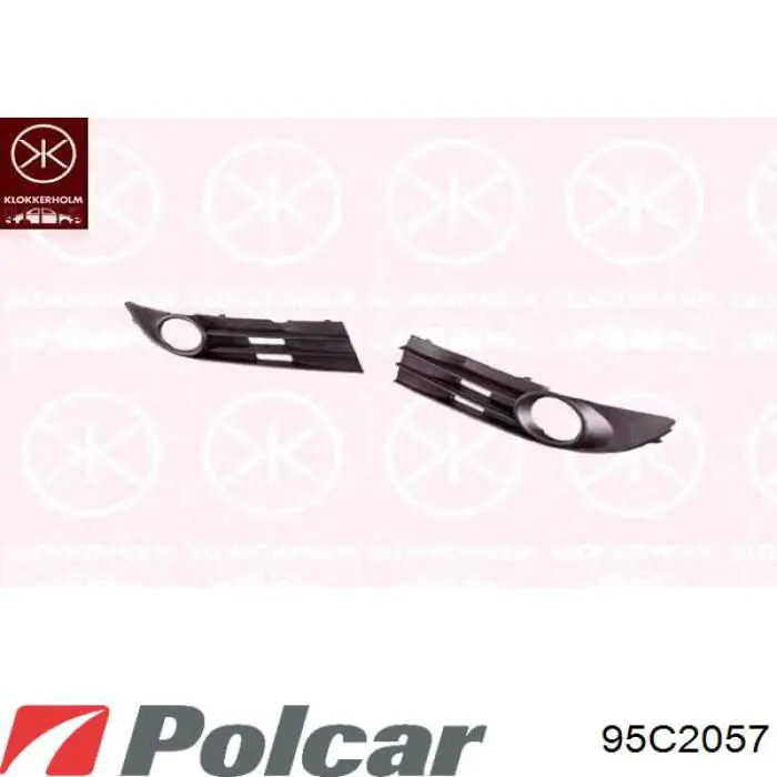 95C2057 Polcar Решетка радиатора