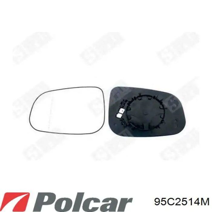 Купить 3857095 Autotechteile Стекло зеркала заднего вида, левого