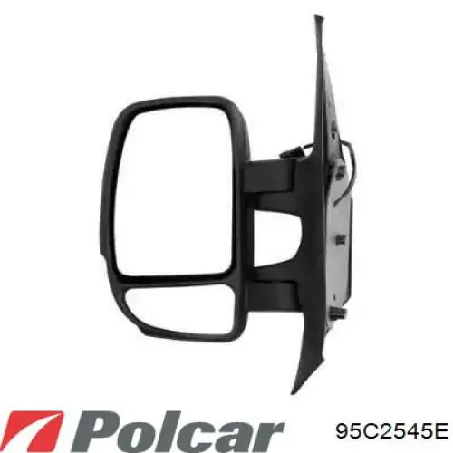 Купить 95C2545E Polcar Стекло зеркала заднего вида, левого