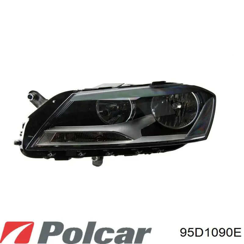 Faros delantero izquierdo 95D1090E Polcar