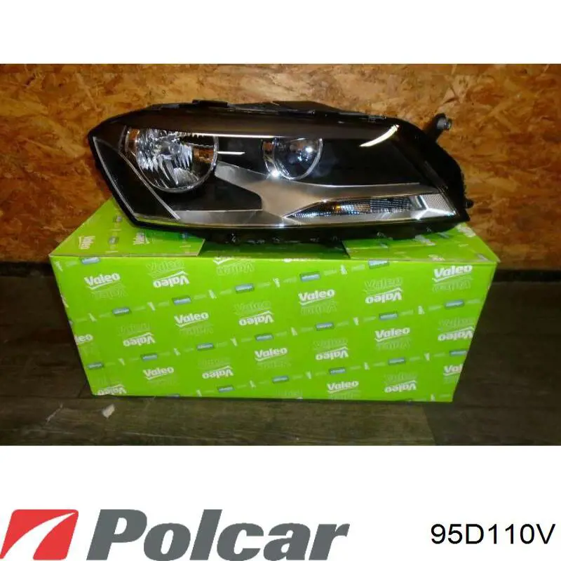 Правая фара 95D110E Polcar
