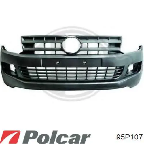 95P107 Polcar Бампер передний в сборе