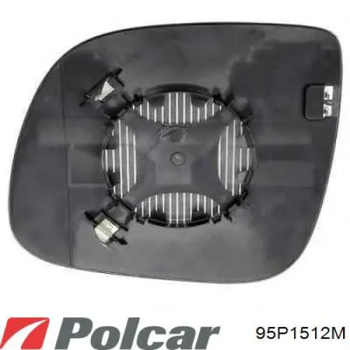 Зеркало заднего вида, левое Polcar 95P1512M цена, от 120.07 USD