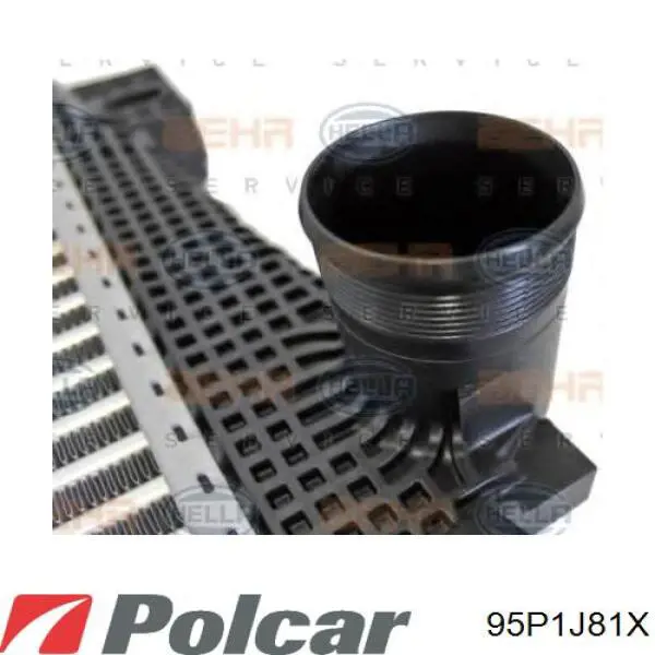 95P1J81X Polcar radiador de intercooler