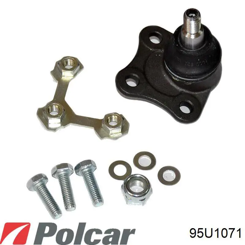 Бампер на авто Polcar 95U1071 цена, от 111.19 USD