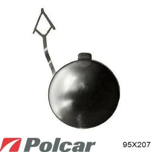 Передний бампер 95X207 Polcar