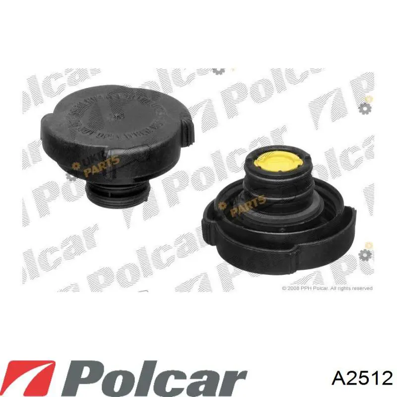 A2512 Polcar крышка (пробка радиатора)