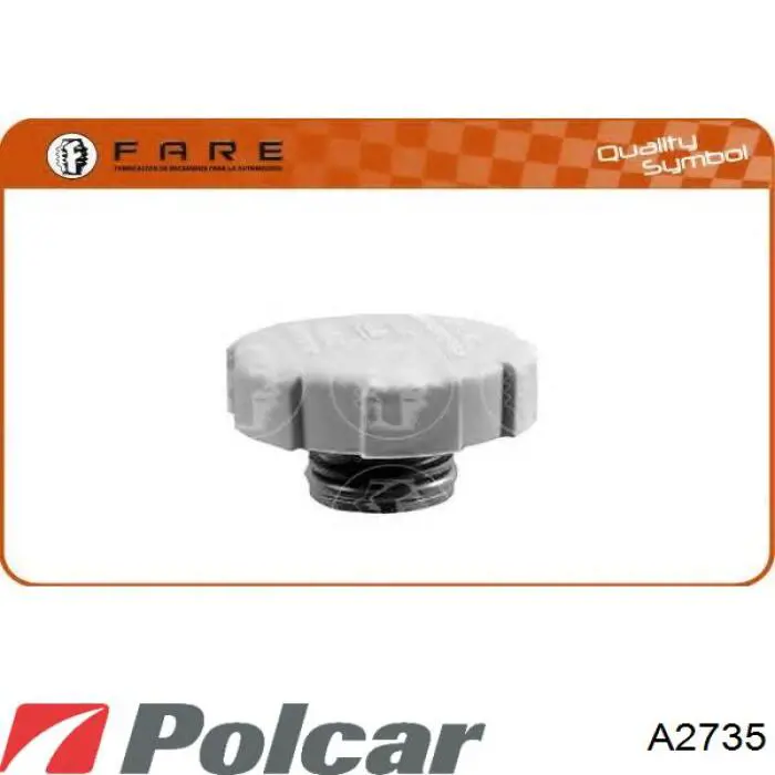 A2735 Polcar Крышка бачка