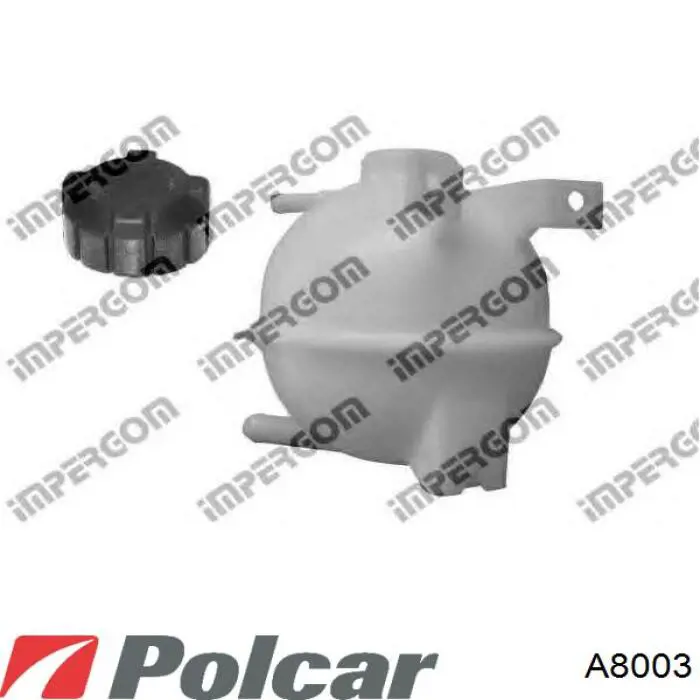 A8003 Polcar крышка (пробка расширительного бачка)