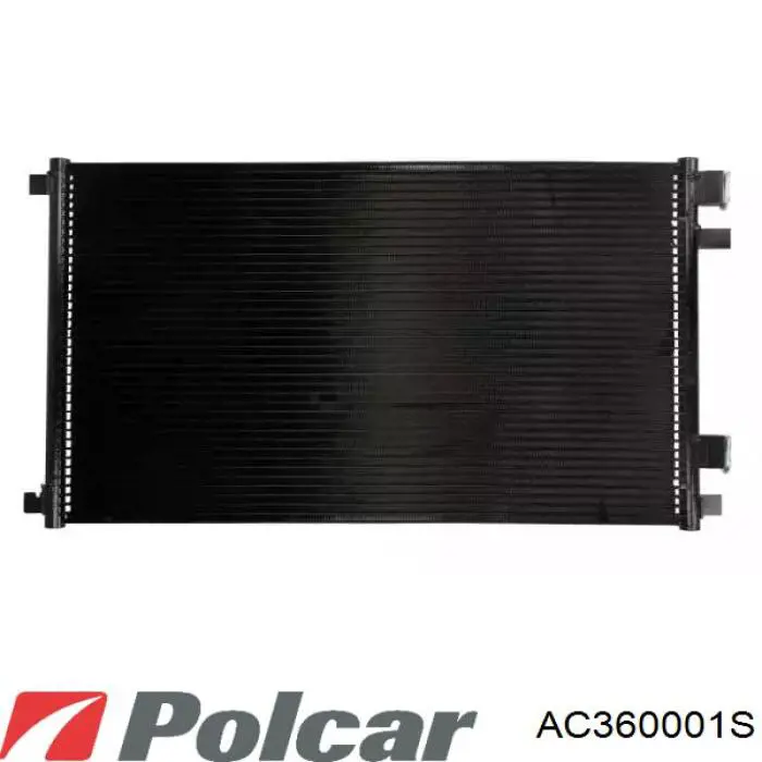 Радиатор кондиционера AC360001S Polcar