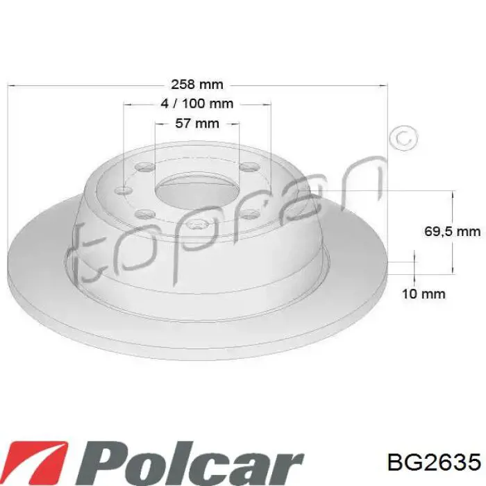 Купить 90345699 Opel Диск тормозной задний