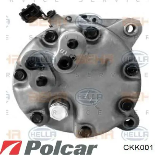 Купить CKK004 Polcar Диск муфты компрессора кондиционера