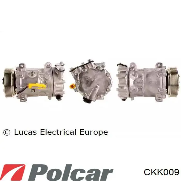 Компрессор системы кондиционирования Polcar CKK009 цена, от 16.56 USD