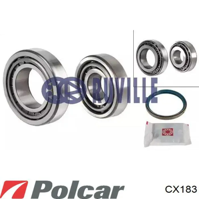 Подшипник задней ступицы CX183 Polcar