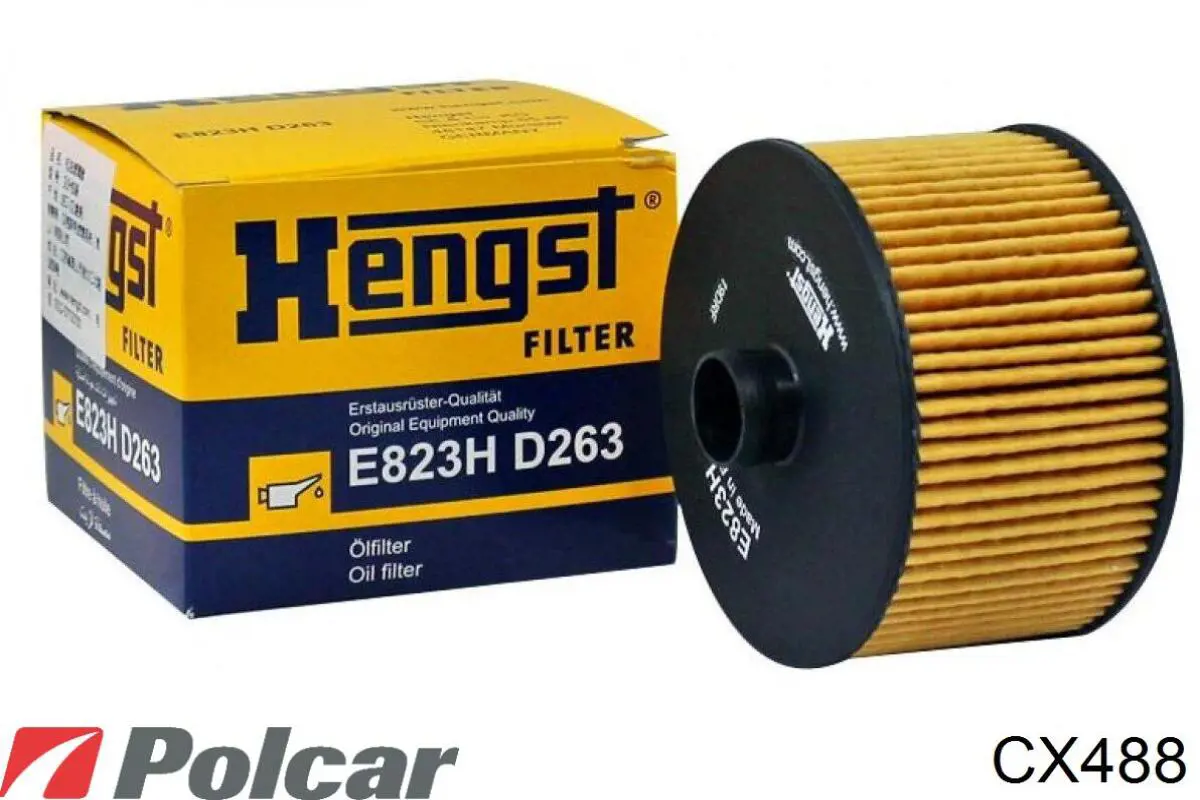 Подшипник задней ступицы CX488 Polcar