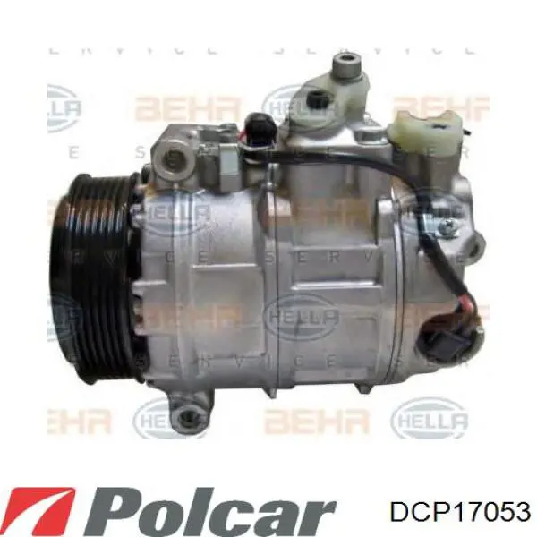 Компрессор системы кондиционирования Polcar DCP17053 цена, от 356.42 USD