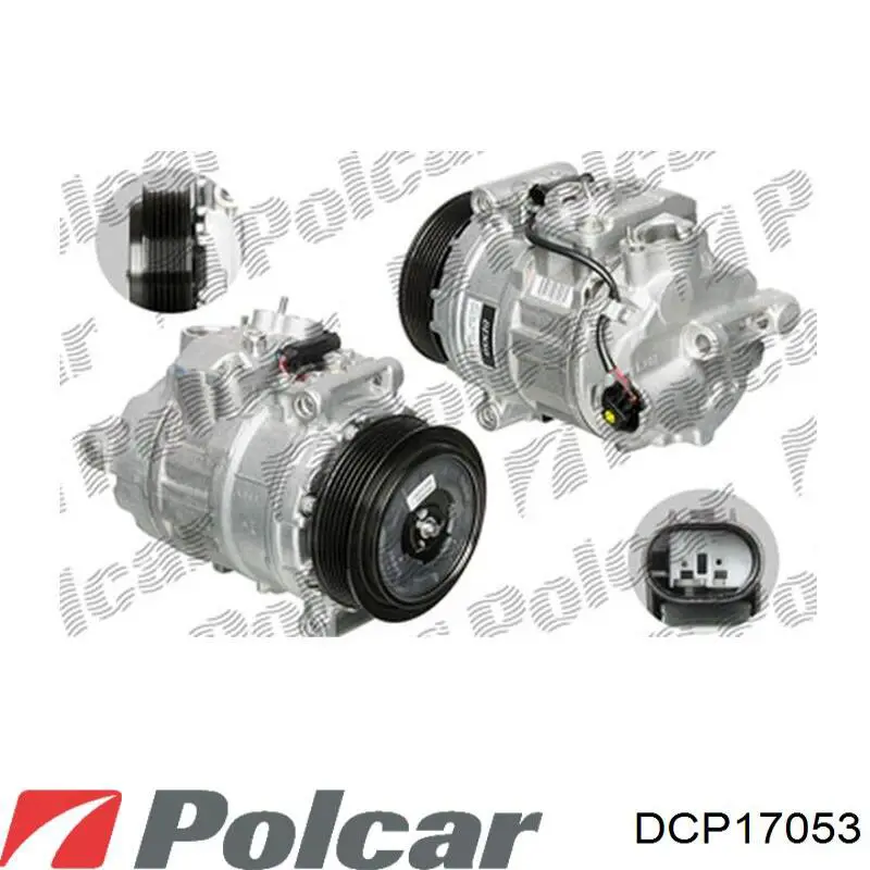 Купить DCP17053 Polcar Компрессор климатической установки